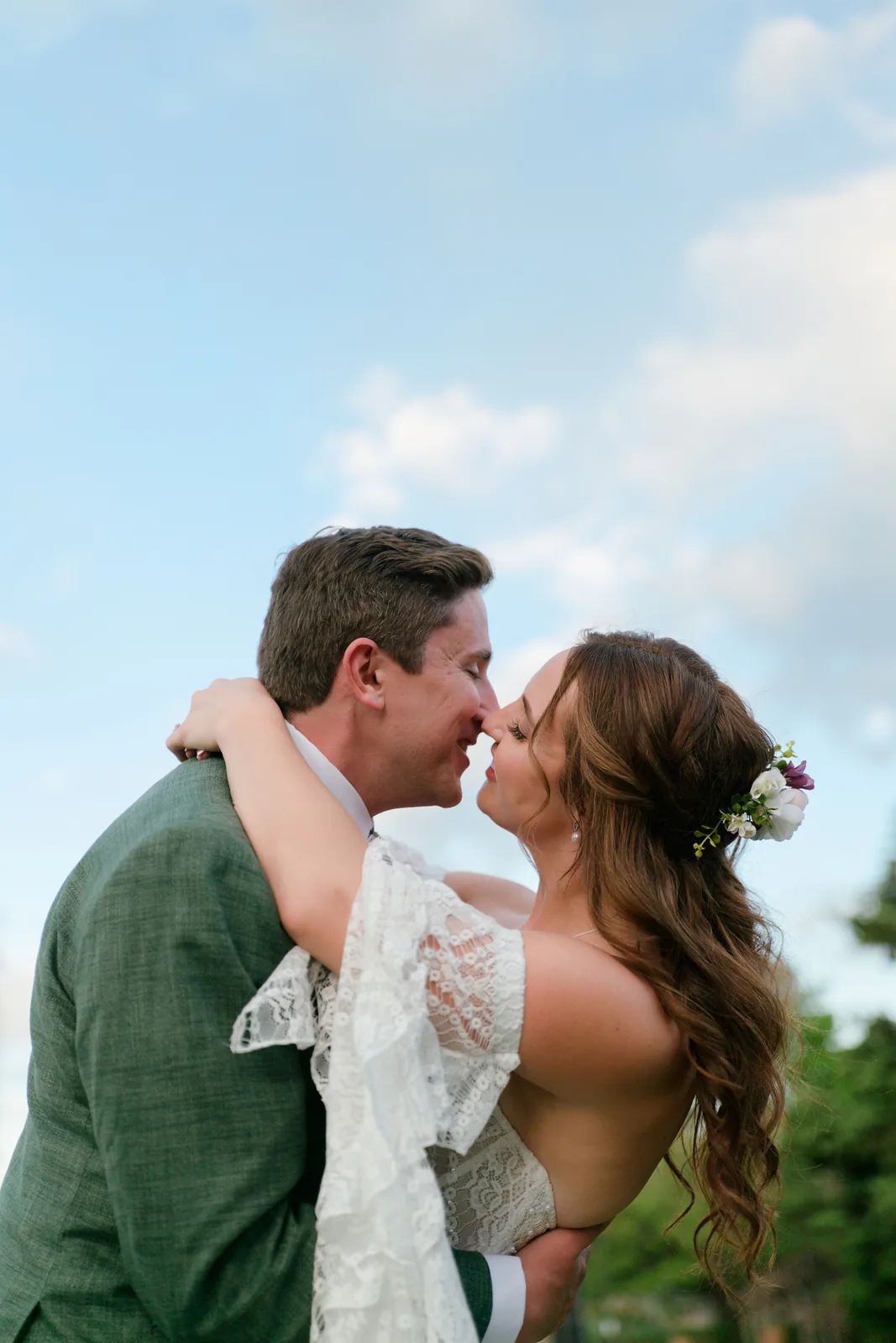 Bride and groom